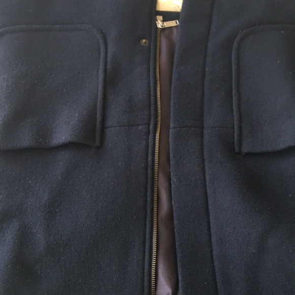 Zara navy coat - Picture 9 of 12